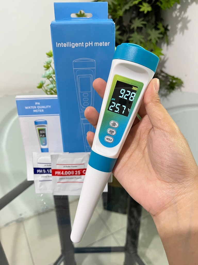 Digital Food dan Kosmetik pH Meter 0.00-14.00pH pH-012 Alat Pengukur pH Makanan dan Kosmetik dengan Rentang Ukuran 0.00 hingga 14.00