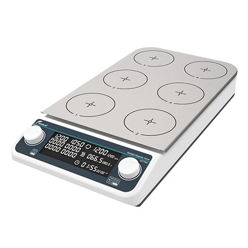 Magnetic Stirrer With Heating MHS-6Pro / Hotplate Stirrer 6 Position