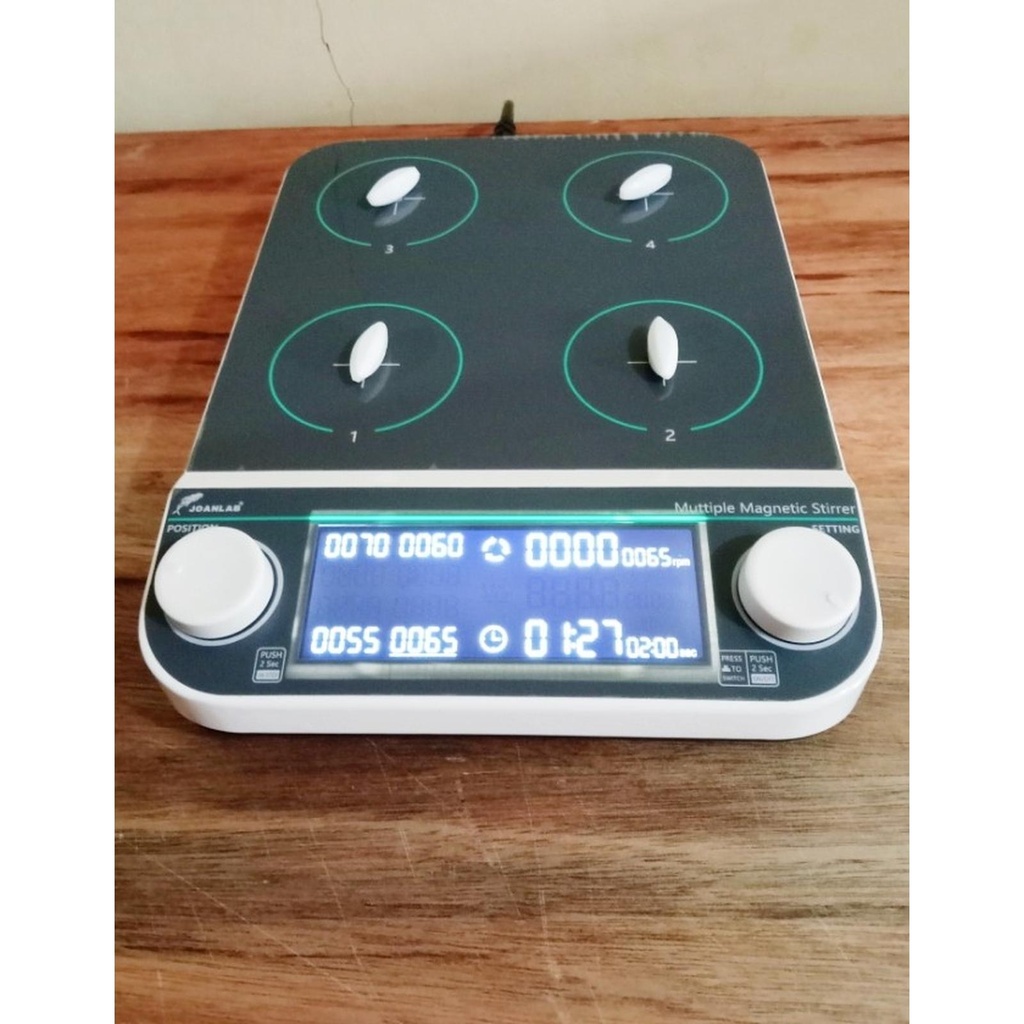 Multi Position Magnetic Stirrer Model MMS 4 Pro Brand Joanlab