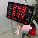 Temperature Humidity Monitor Data Recorder Thermohygrometer Data Logger dengan Alarm Eksternal WT-308GF 14