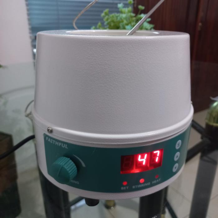 Digital & Magnetic Stirring Heating Mantle 98-III-B 500ml Faithful