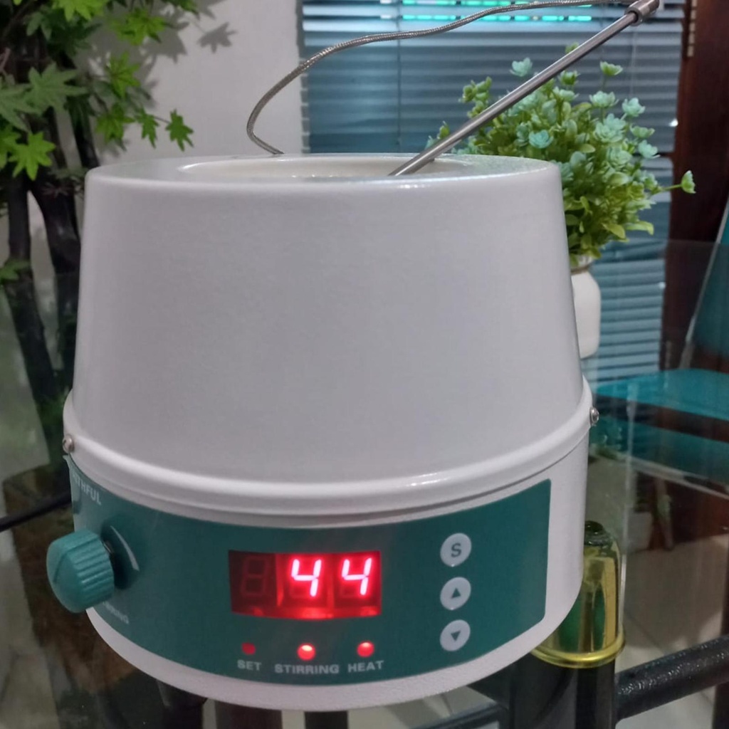 Digital & Magnetic Stirring Heating Mantle 98-III-B 500ml Faithful