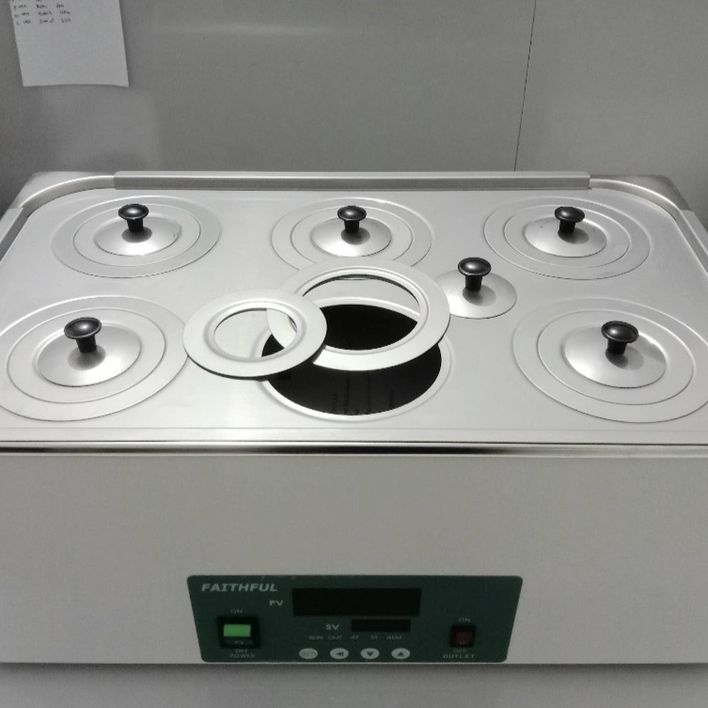 Water Bath DK-2000-IIIL 2 Row & 6 holes 6 Lubang Brand Faithful