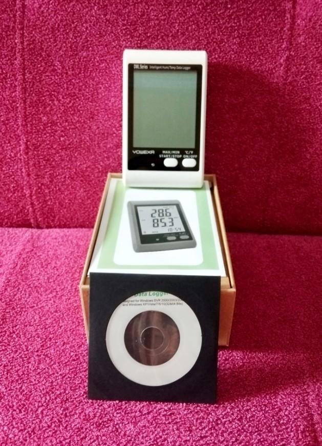 Data Logger DWL-10E Sound and Light Alarm Temperature with Probe