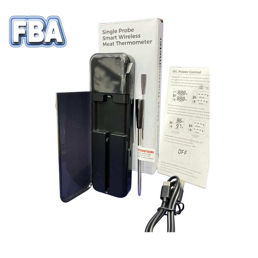 Wireless Meat Food Thermometer Waterproof Instant Read Food Thermometer Blue Tooth Digital Meat Thermometer