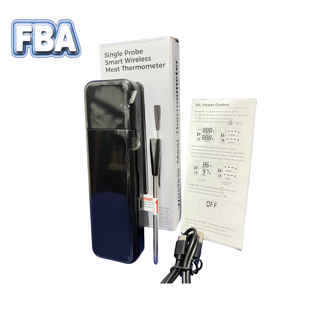 Wireless Meat Food Thermometer Waterproof Instant Read Food Thermometer Blue Tooth Digital Meat Thermometer