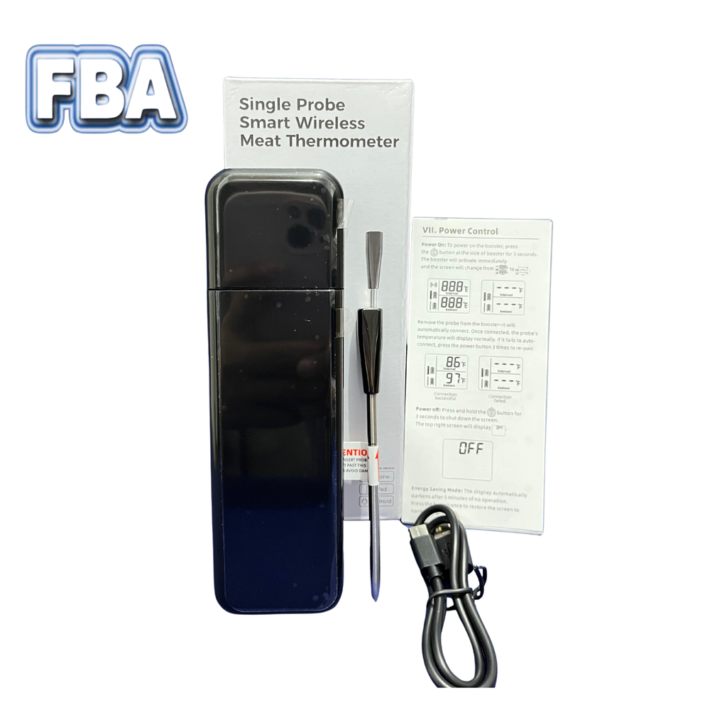 Wireless Meat Food Thermometer Waterproof Instant Read Food Thermometer Blue Tooth Digital Meat Thermometer