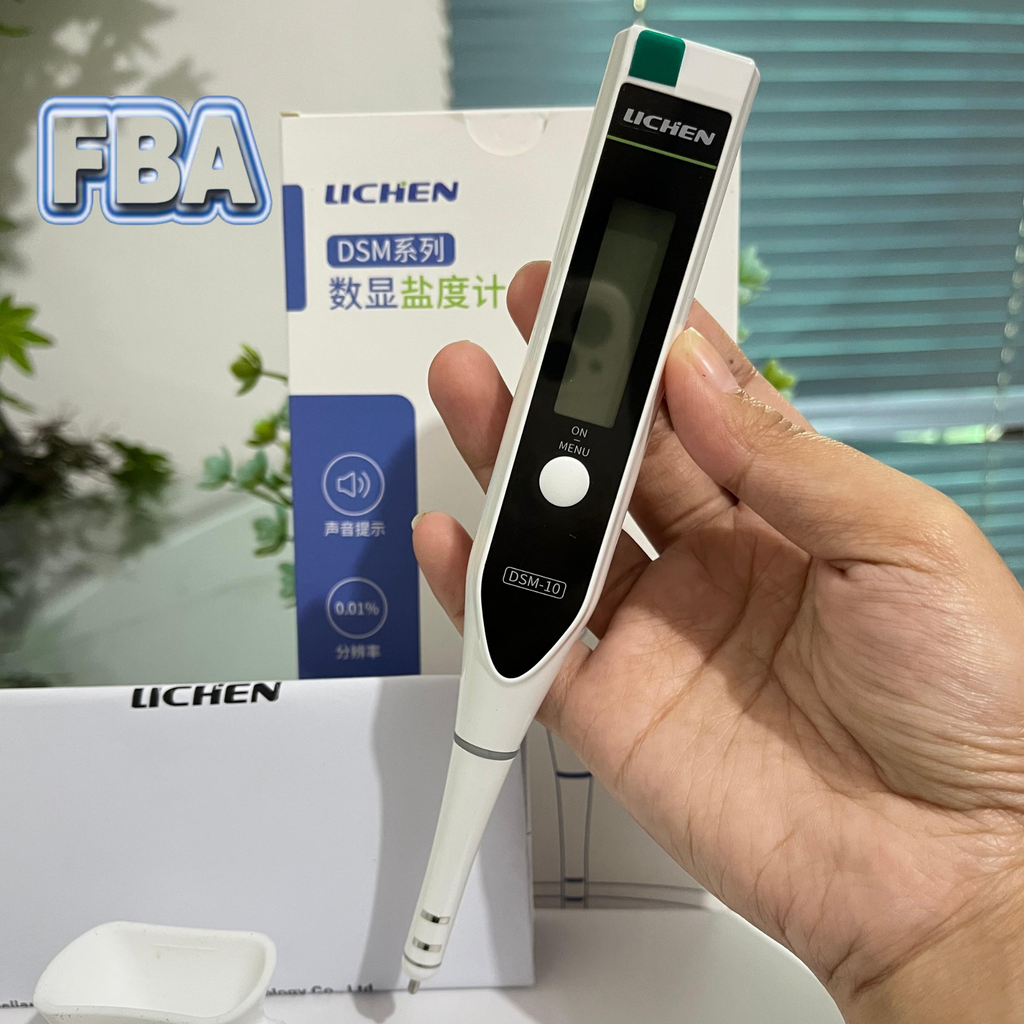 Digital Salinity Meter Pocket Tester Lichen LC-DSM-10