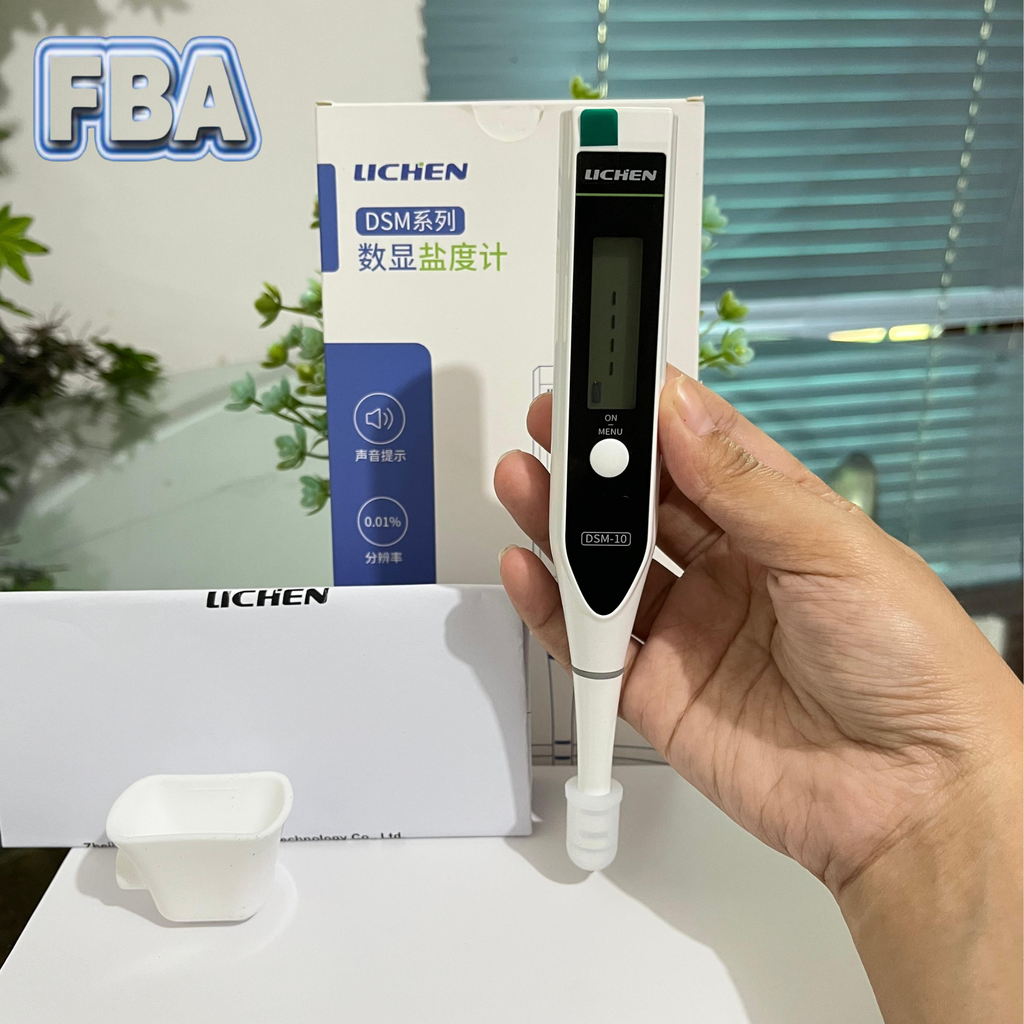Digital Salinity Meter Pocket Tester Lichen LC-DSM-10