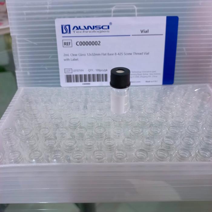Botol Vial Glass Kaca 2 ml Clear / Botol Sample Vial 2 ml