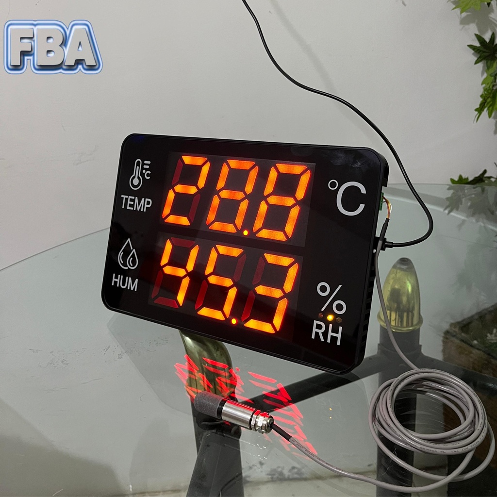 Thermohygrometer 14 Inch with External Probe Waterproof