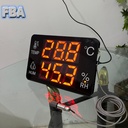 Thermohygrometer 14 Inch with External Probe Waterproof