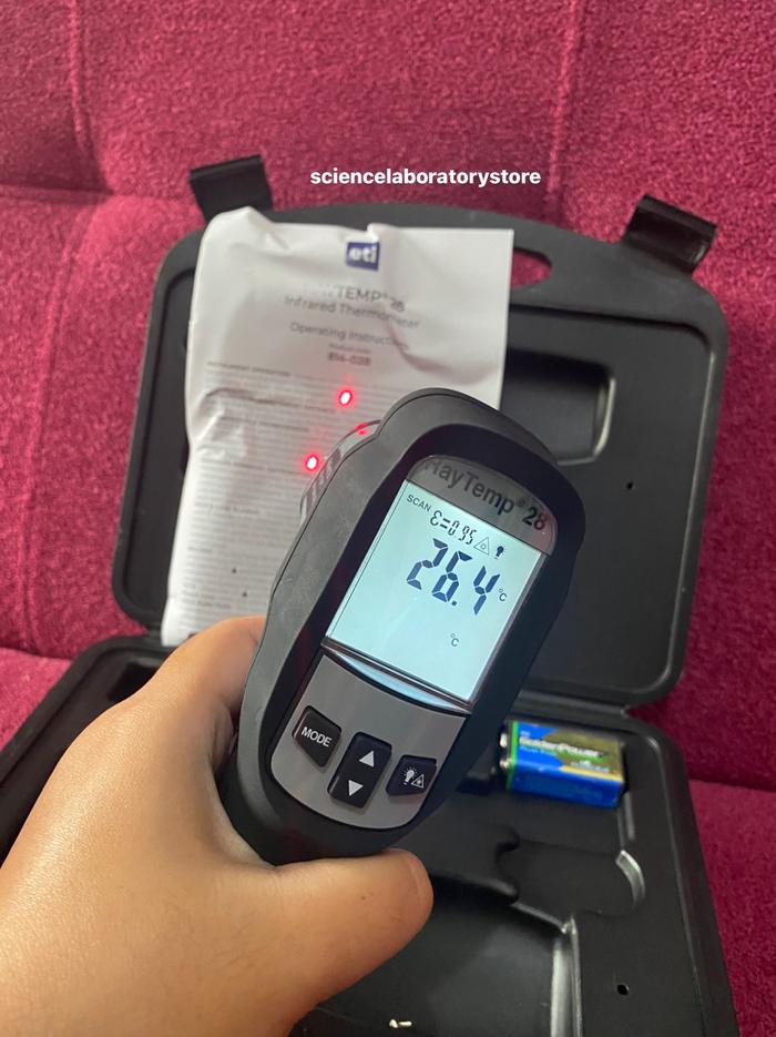 High Temperature Infrared Thermometer Raytemp 28 Brand ETI