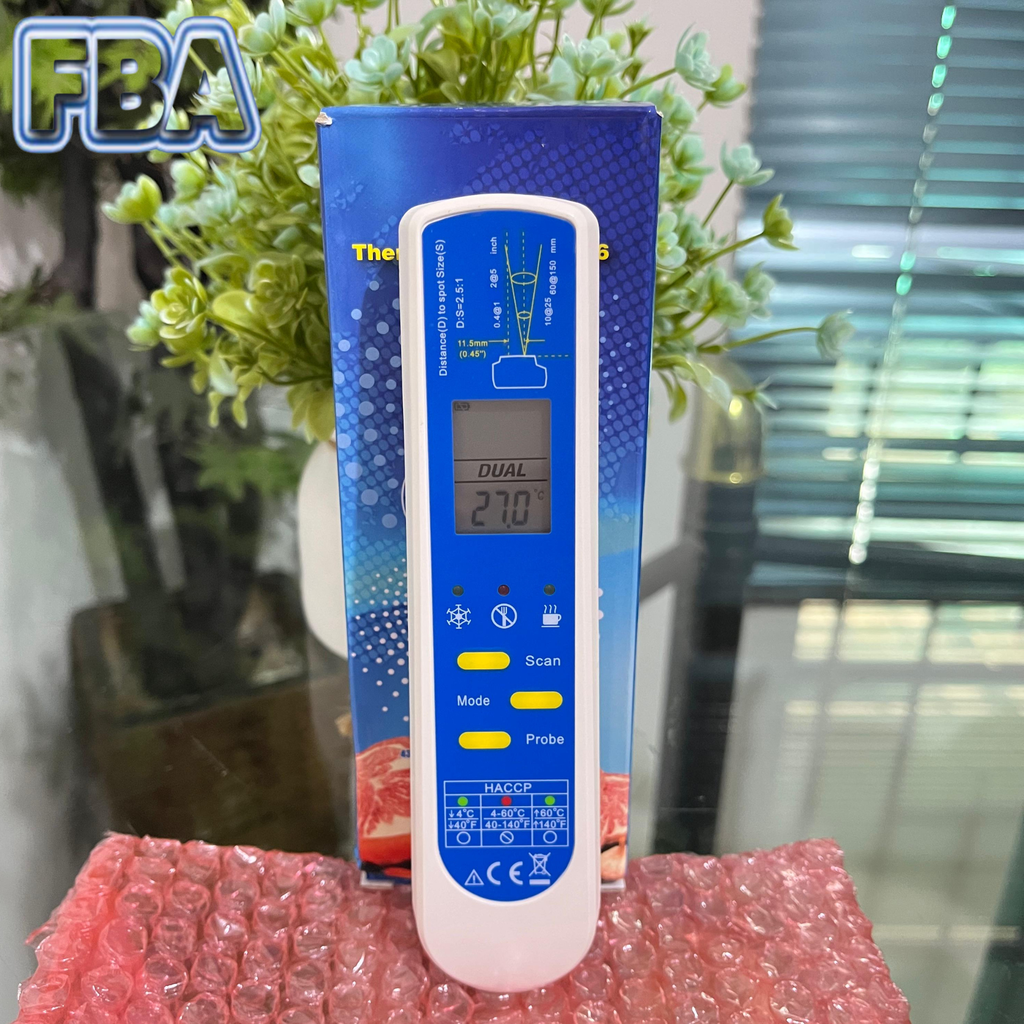 HACCP 2 In 1 Thermometer Pen Probe and Infrared Sensor Amtast AMT-206