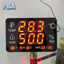 Digital Large Display Thermohygrometer with internal alarm and connector output RS485 WT308G