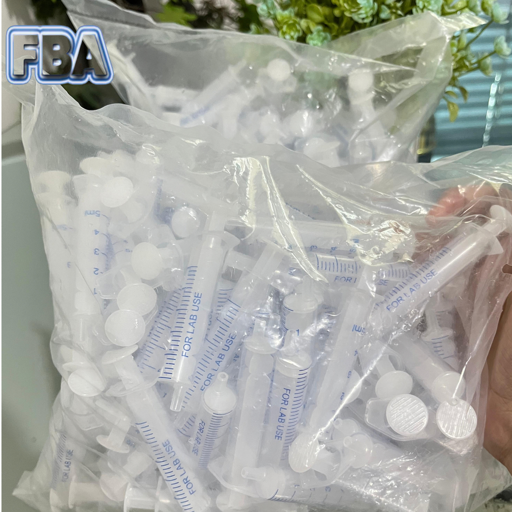Disposable HPLC Laboratory syringe 5ml C0001750 ALWSCI 100 pcs/pk