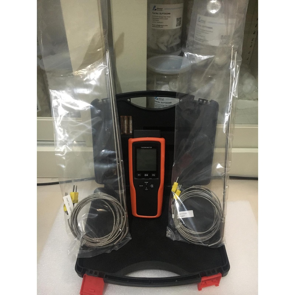 4 Channel Thermometer Data Logger Thermocouple Model YET-640L Yowexa