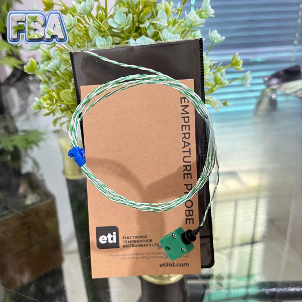 PTFE Wire Probe 2 meter Diameter 1.5 Type K Thermocouple ETI 133-363