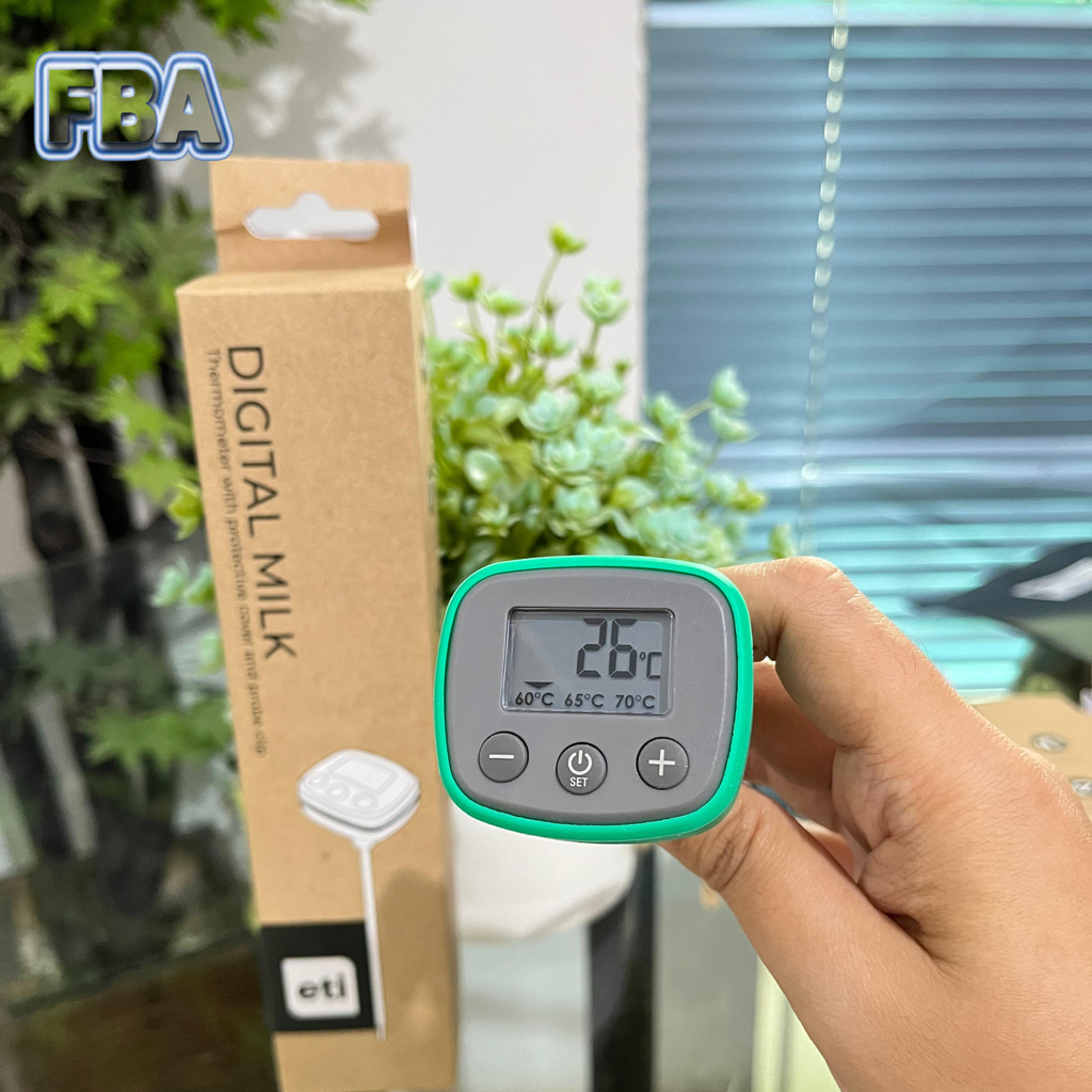 Digital Milk Thermometer 175mm Stem with Green Band Cat. 810-883 ETI