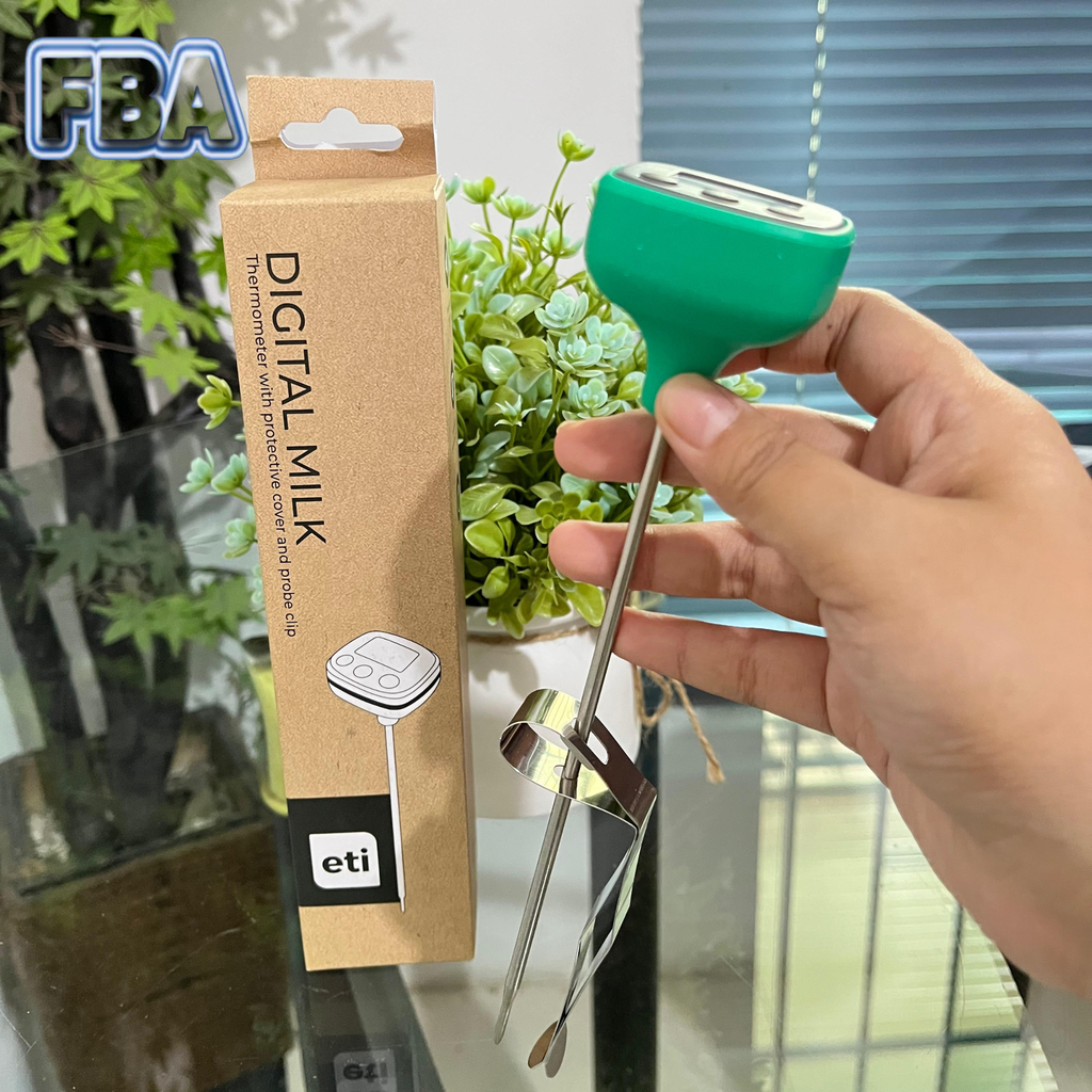 Digital Milk Thermometer 175mm Stem with Green Band Cat. 810-883 ETI