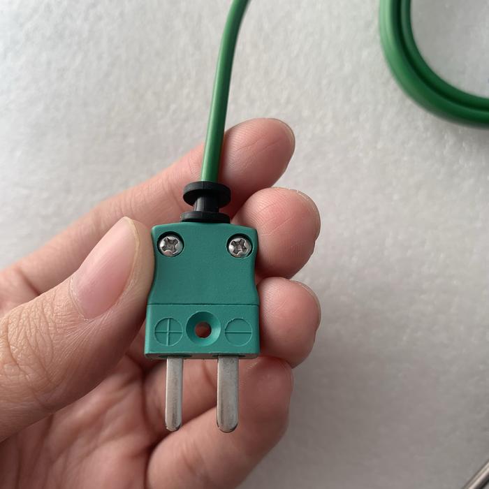 Thermometer Thermocouple Probe Type K High Temperature flexible123-212  ETI