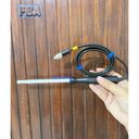 PT100 1/10 DIN Liquid Temperature Probe Cat.160-222 ETI