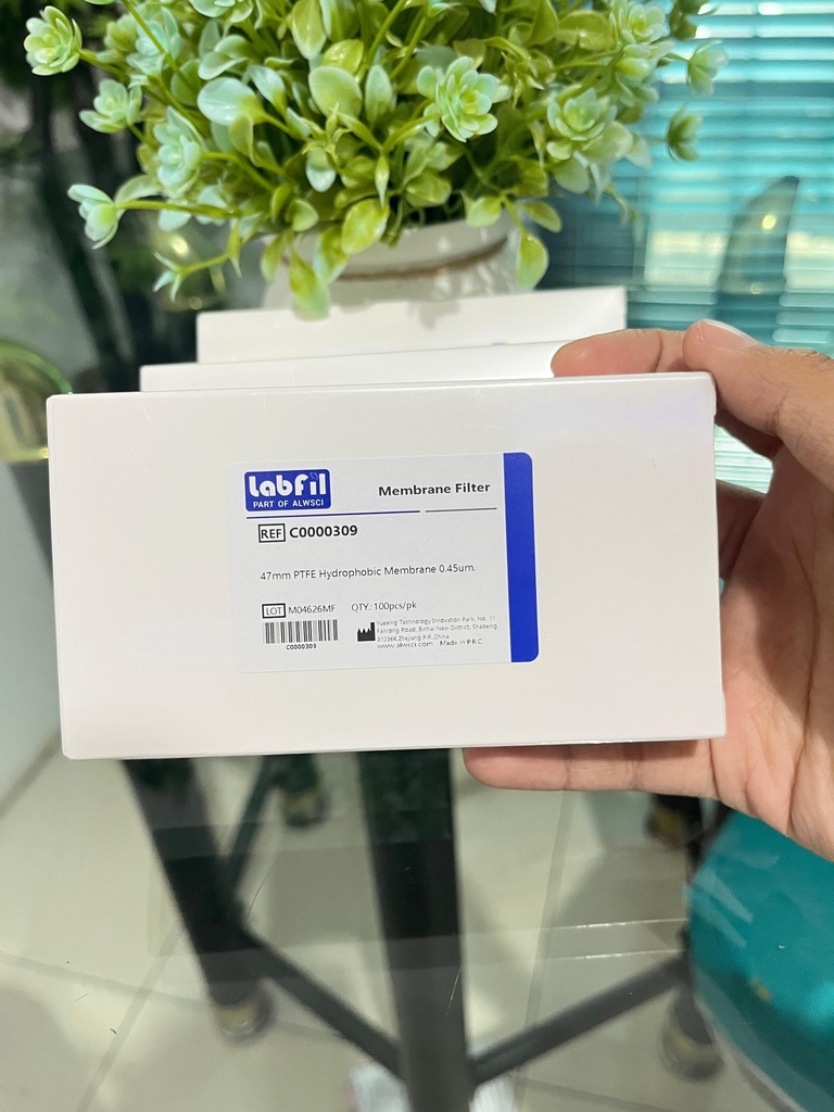 PTFE Membrane Filter Hydrophobic 47 mm 0.45 um C0000309