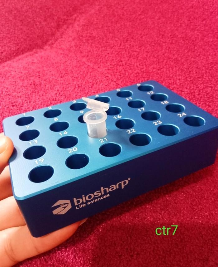 Aluminium Cooling Block For Microtube 24 Well x 1,5 ml