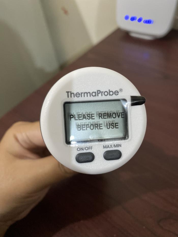 Thermaprobe Waterproof Thermometer Catalog 810-421 Brand ETI