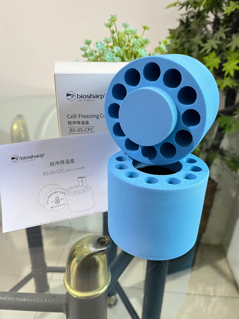 Cell freezing container for 12 x 5 ml cryogenic vials BS-05-CFC Biosharp