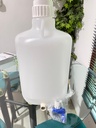Nalgene Round Lab Carboy with Spigot, LDPE with PP Screw Cap, 20L, Thermo Scientific 2318-0050