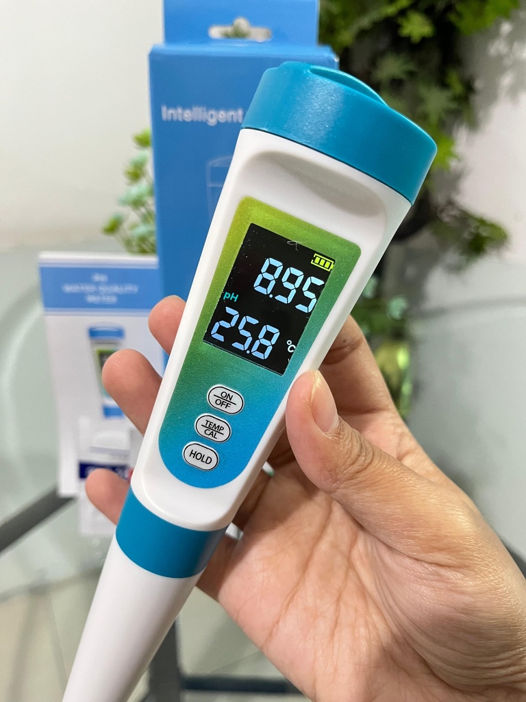 Digital Food dan Kosmetik pH Meter 0.00-14.00pH pH-012 Alat Pengukur pH Makanan dan Kosmetik dengan Rentang Ukuran 0.00 hingga 14.00