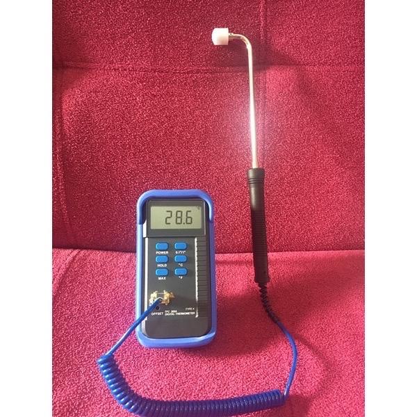 Set Thermometer Digital TFC 305A Plus Surface Thermocouple Probe