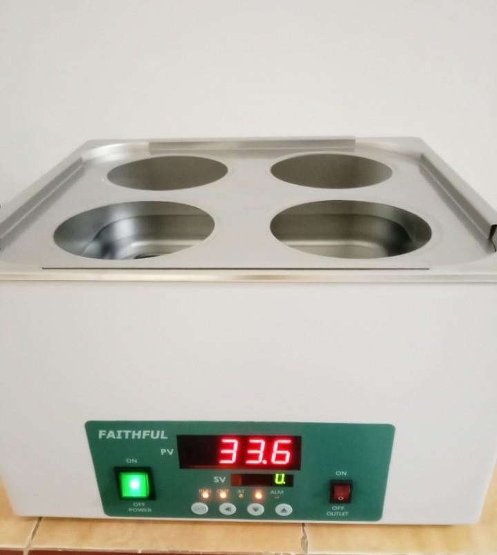 Faithful Thermostatic Waterbath 4 Lobang Digital Water Bath 4 Hole