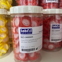 PTFE Syringe Filter 25 mm 0.45 um Hydrophilic with Outer Ring and Printing