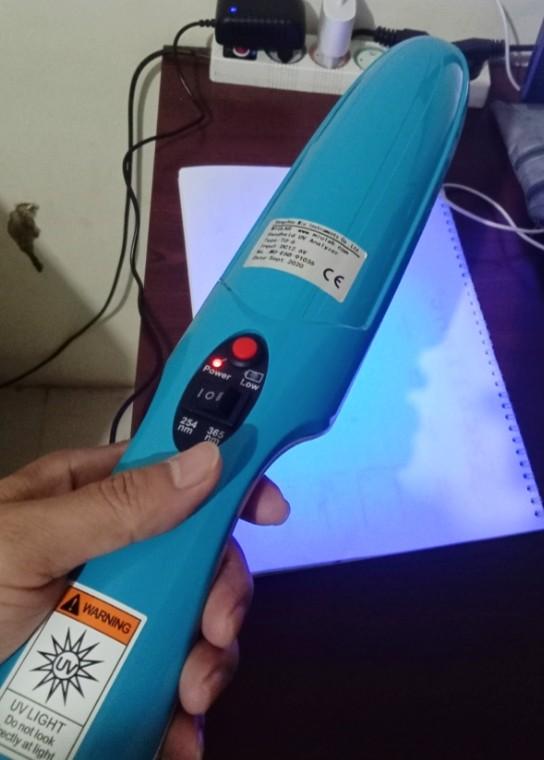 Handheld UV Analyzer Portable TU-6 Dual Wave Length 365 and 254 nm