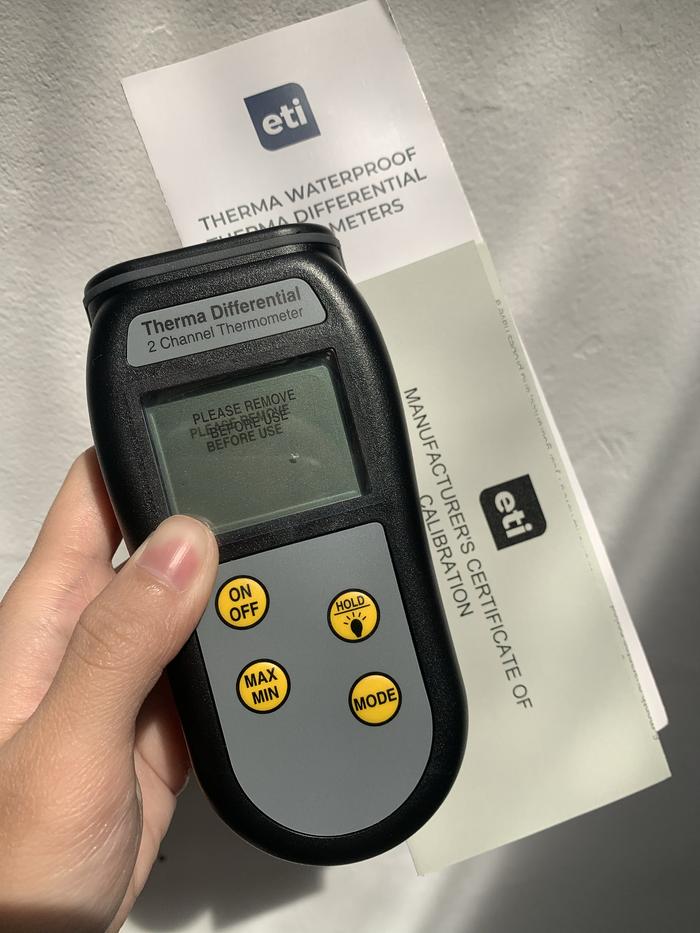 Digital Therma Elite Type K Thermometer 221-061 Brand ETI