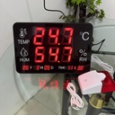 Temperature Humidity Monitor Data Recorder Thermohygrometer Data Logger dengan Alarm Eksternal WT-308GF 14