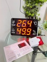 Digital Thermo Hygrometer with External Alarm