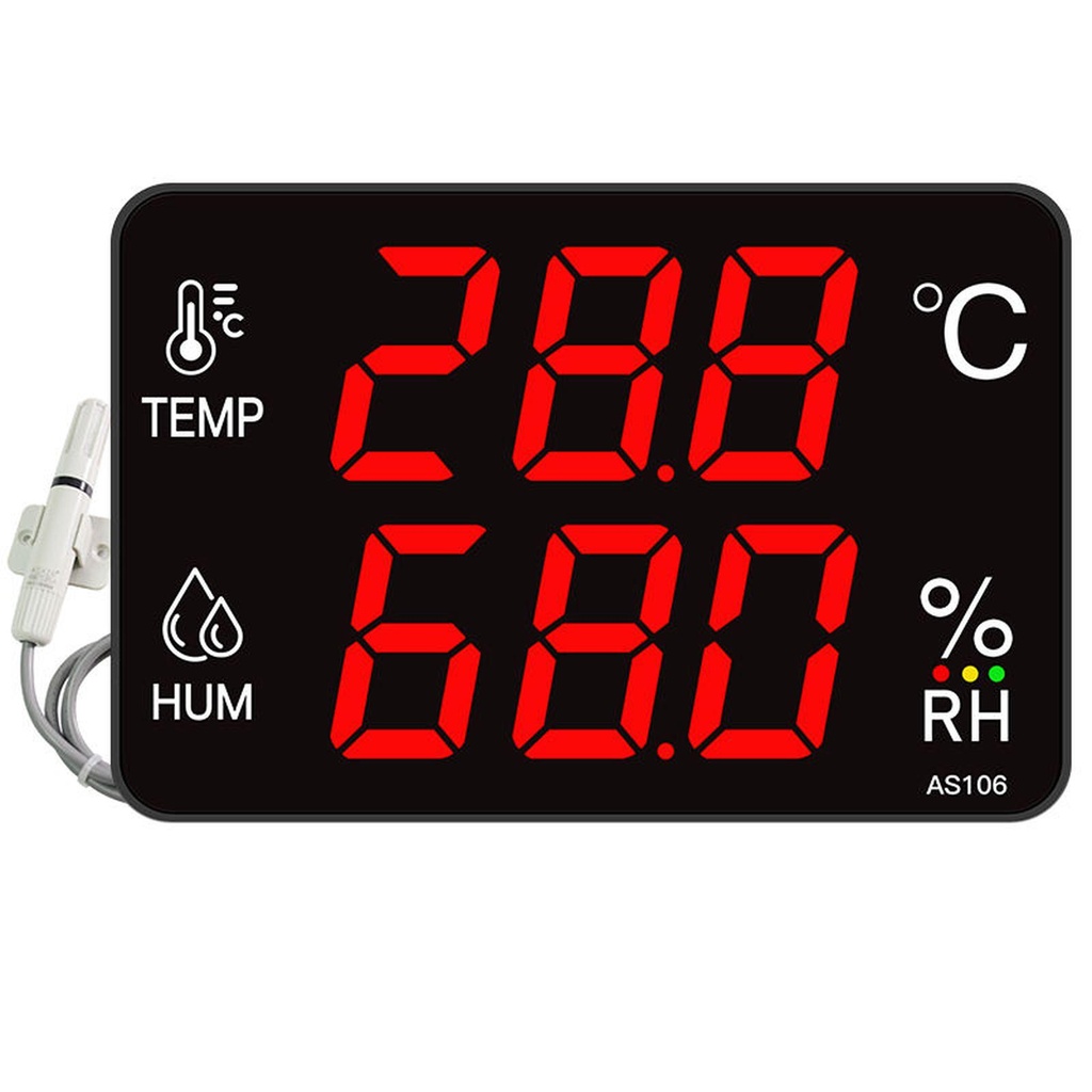Thermohygrometer 14 Inch with External Probe Waterproof