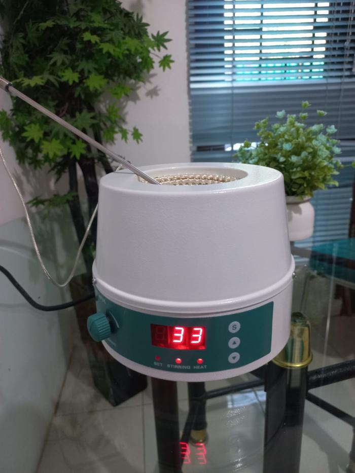 Digital & Magnetic Stirring Heating Mantle 98-III-B 500ml Faithful