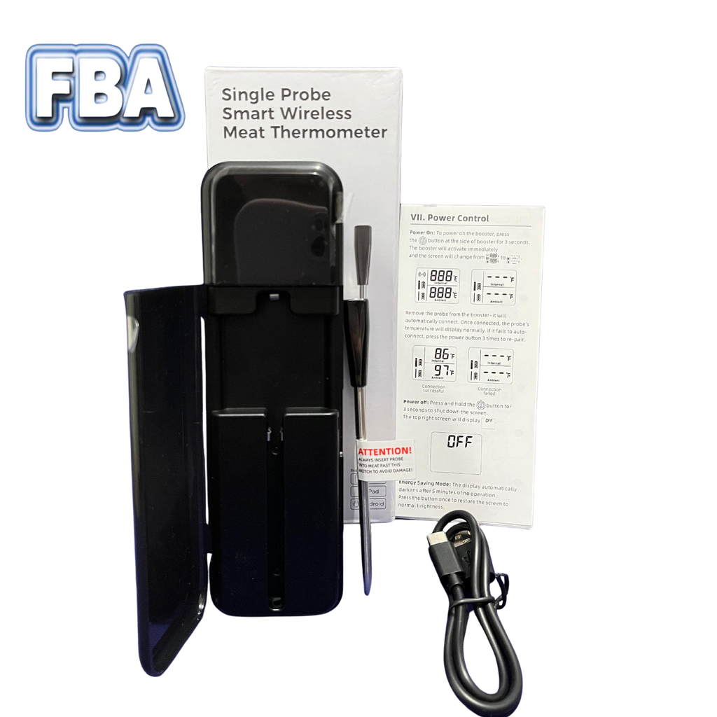 Wireless Meat Food Thermometer Waterproof Instant Read Food Thermometer Blue Tooth Digital Meat Thermometer