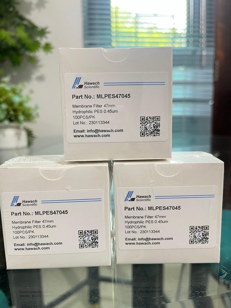 PES Membrane Filter Diameter 47 mm Pori 0.45 um Hawach