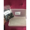 Sample Bottle Vial 10 ml Clear with 18-400 Black Screw cap ALWSCI