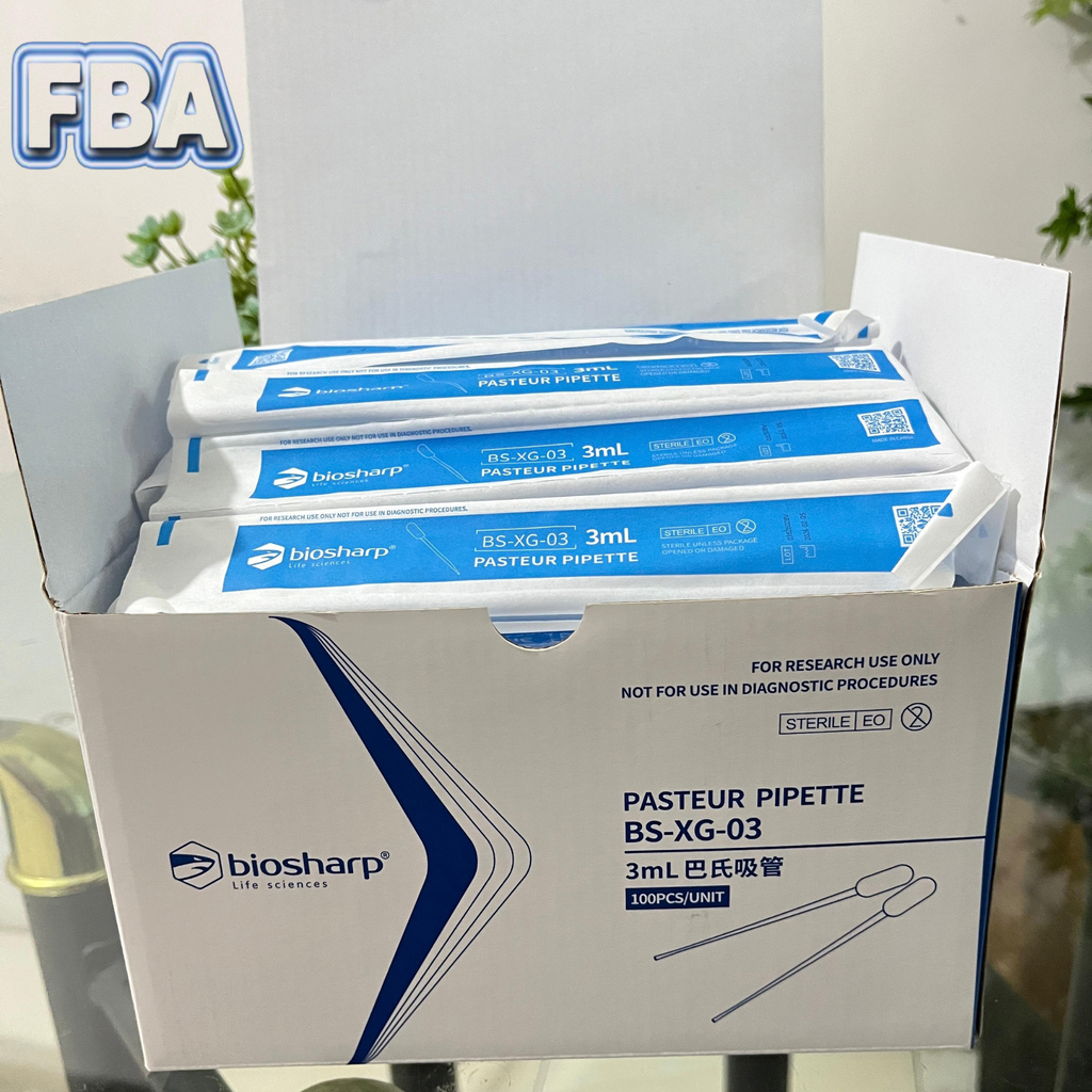 Pasteur Pipette Sterile 3ml BS-XG-03 Biosharp 100pcs/pack