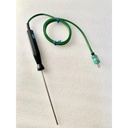 Thermometer Thermocouple Probe Type K High Temperature flexible123-212  ETI