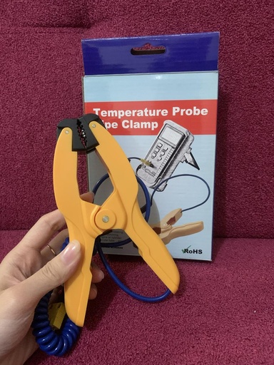Temperature Probe Pipe Clamp Type K Model PC-102