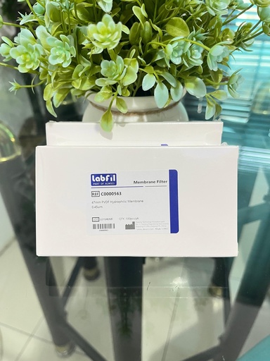 Membrane Filter 47 mm PVDF Hydrophilic 0.45 um C0000563