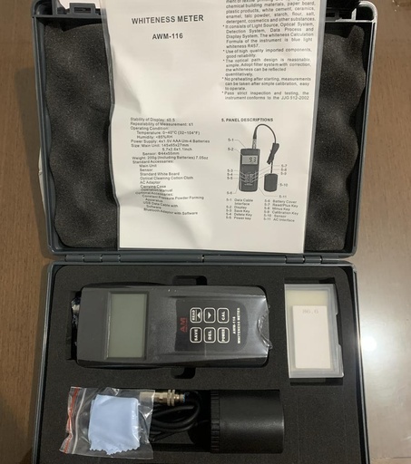 Digital Whiteness Meter AWM-116 Amittari