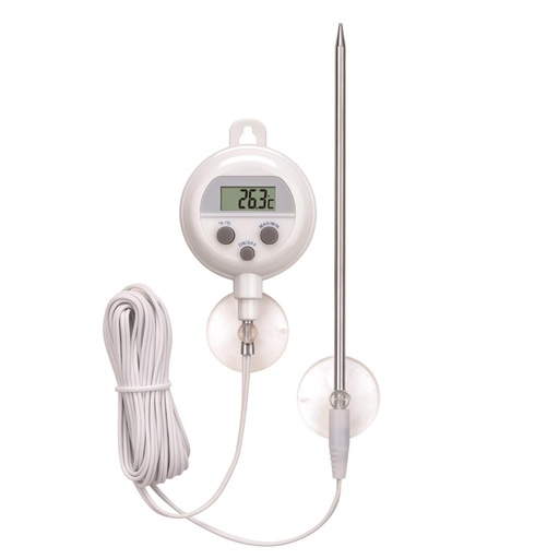 Waterproof digital thermometer with external sensor WT-365